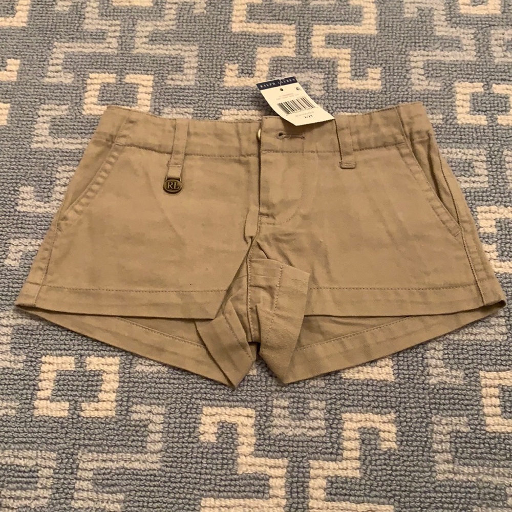 Ralph Lauren khaki shorts (size 2)